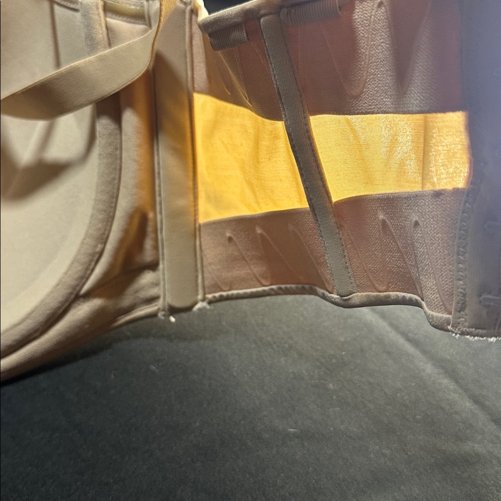 Cacique Strapless Beige Structural Support Bra. - image 5